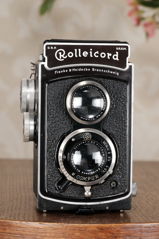 SUPERB! 1936 Rolleicord CLA's, Freshly Serviced! - Frank & Heidecke- Petrakla Classic Cameras