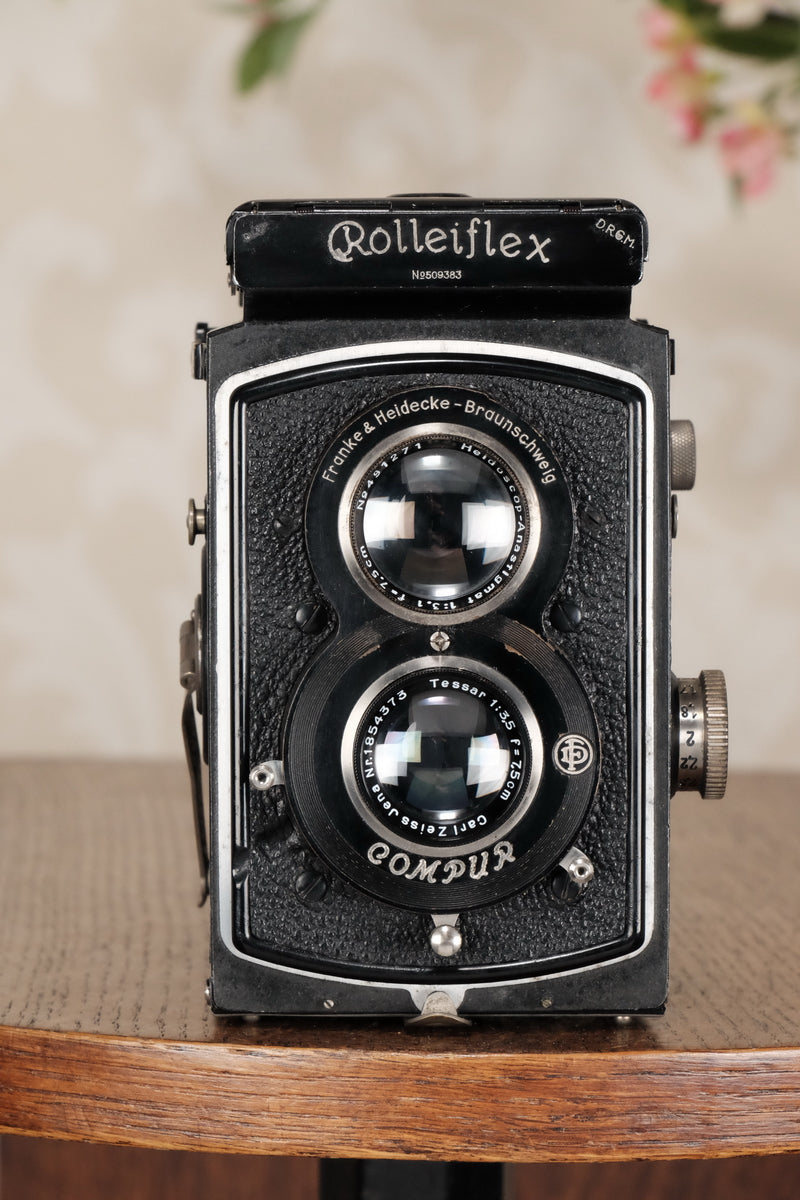 1936 Old Standard Rolleiflex, Freshly Serviced, CLA’d - Frank & Heidecke- Petrakla Classic Cameras