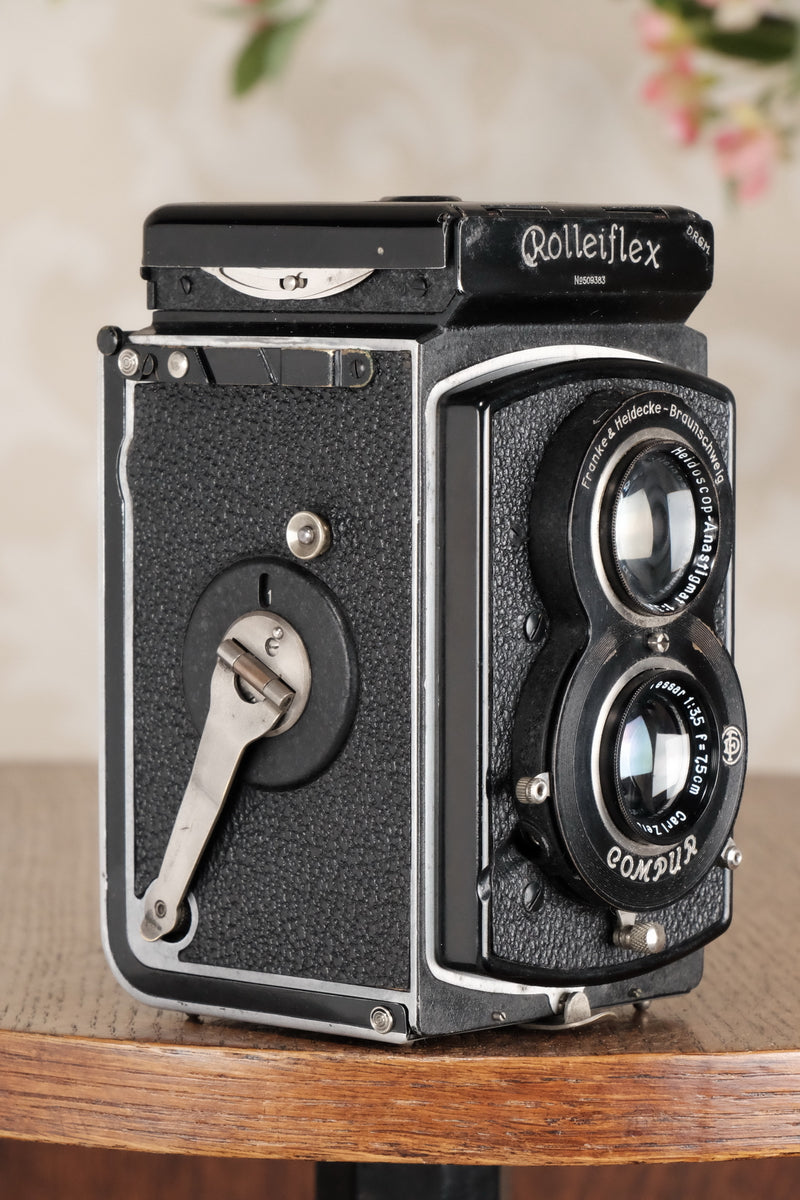 1936 Old Standard Rolleiflex, Freshly Serviced, CLA’d - Frank & Heidecke- Petrakla Classic Cameras