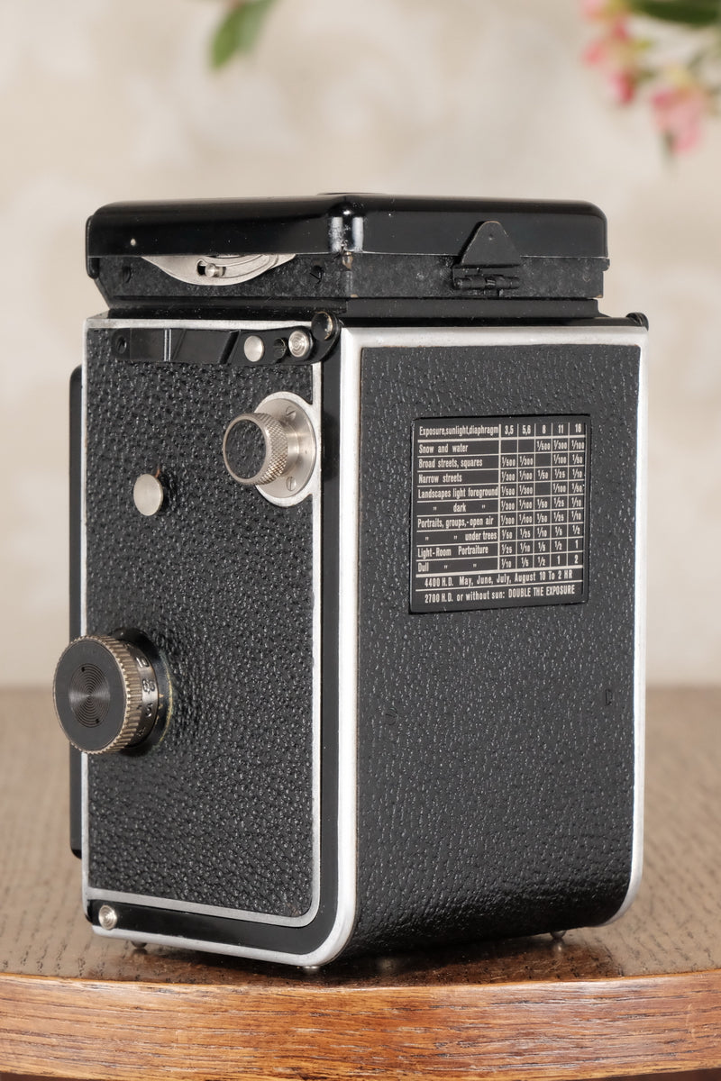 1936 Old Standard Rolleiflex, Freshly Serviced, CLA’d - Frank & Heidecke- Petrakla Classic Cameras