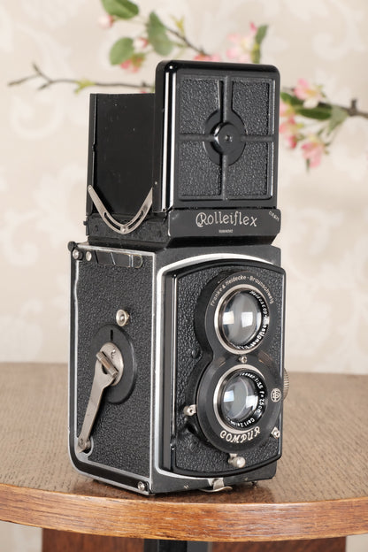 1936 Old Standard Rolleiflex, Freshly Serviced, CLA’d - Frank & Heidecke- Petrakla Classic Cameras