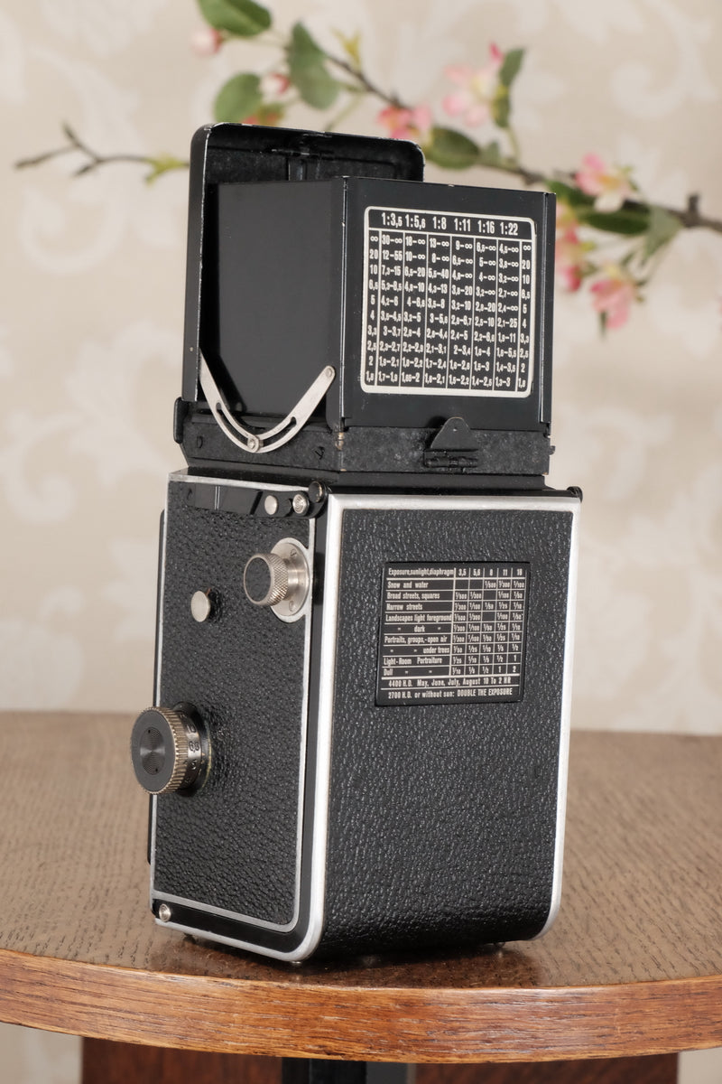 1936 Old Standard Rolleiflex, Freshly Serviced, CLA’d - Frank & Heidecke- Petrakla Classic Cameras