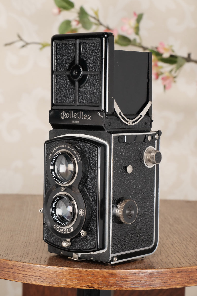 1936 Old Standard Rolleiflex, Freshly Serviced, CLA’d - Frank & Heidecke- Petrakla Classic Cameras