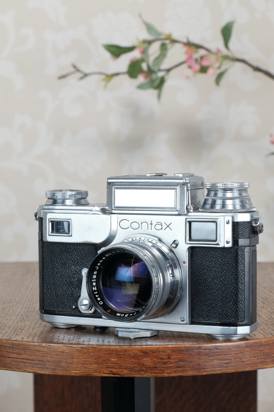 Superb 1941 Zeiss Ikon Contax with a 1.5/50mm T coated Sonnar, CLA'd, Freshly Serviced!