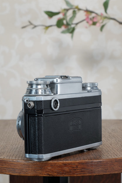 Superb 1941 Zeiss Ikon Contax with a 1.5/50mm T coated Sonnar, CLA'd, Freshly Serviced!