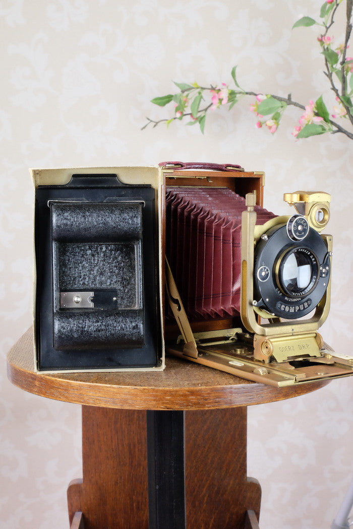 1923 Tropical Goertz Tenax 9 x 12cm - Goertz- Petrakla Classic Cameras