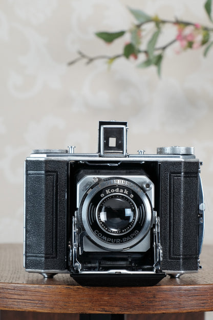 Superb! 1939 Nagel-Kodak 6x4.5 Duo camera, CLA'd, Freshly Serviced!