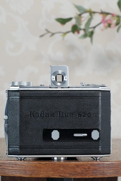 Superb! 1939 Nagel-Kodak 6x4.5 Duo camera, CLA'd, Freshly Serviced!