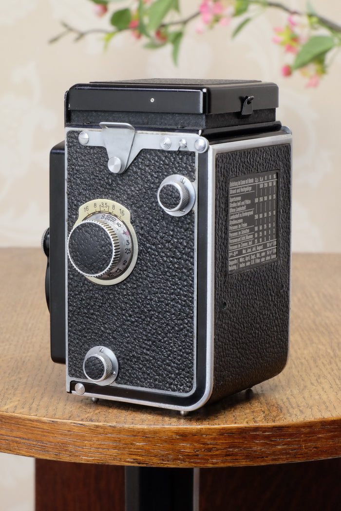 SUPERB! 1938 Rolleiflex Automat, Freshly Serviced, CLA’d - Frank & Heidecke- Petrakla Classic Cameras