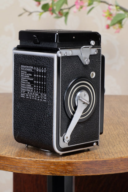 SUPERB! 1938 Rolleiflex Automat, Freshly Serviced, CLA’d - Frank & Heidecke- Petrakla Classic Cameras