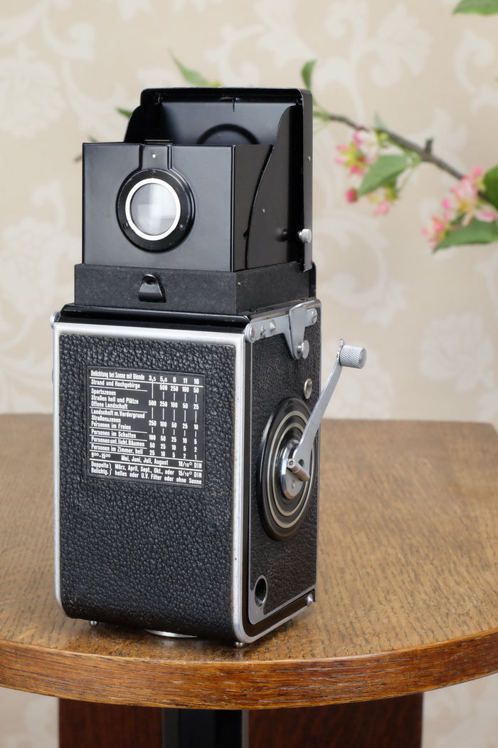 SUPERB! 1938 Rolleiflex Automat, Freshly Serviced, CLA’d - Frank & Heidecke- Petrakla Classic Cameras