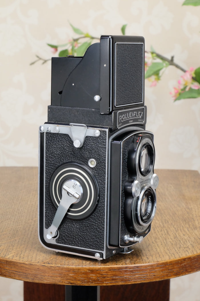 SUPERB! 1938 Rolleiflex Automat, Freshly Serviced, CLA’d - Frank & Heidecke- Petrakla Classic Cameras