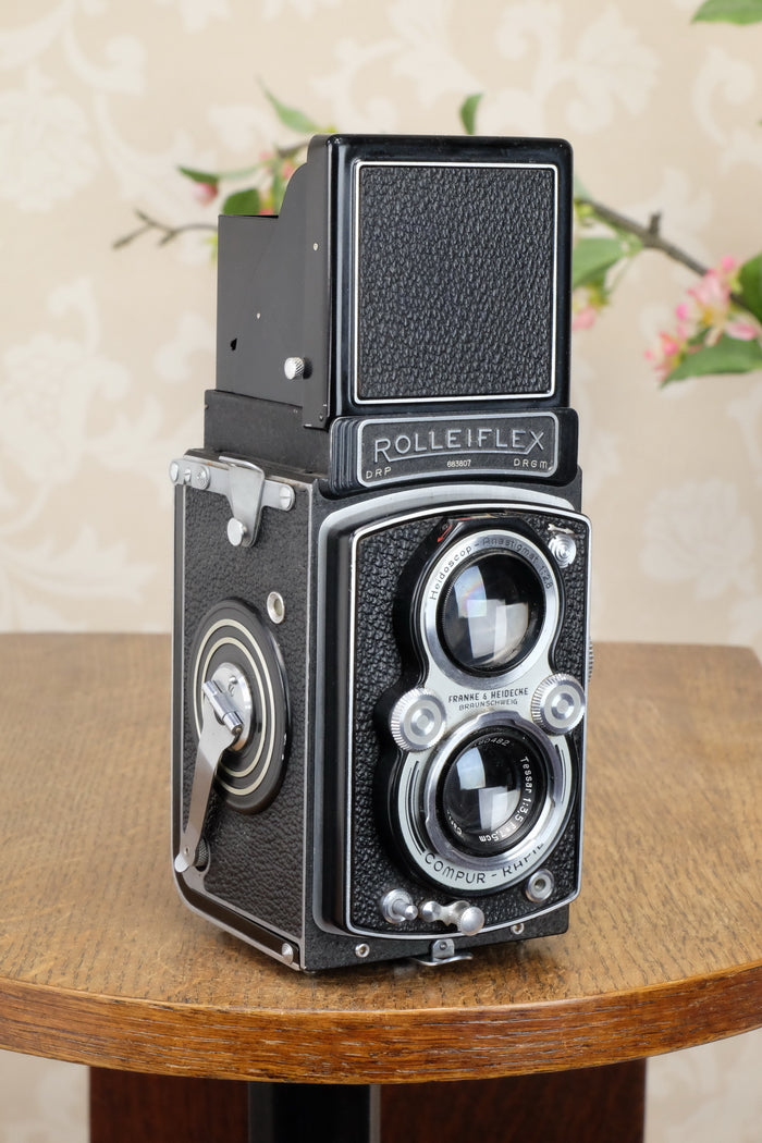 SUPERB! 1938 Rolleiflex Automat, Freshly Serviced, CLA’d - Frank & Heidecke- Petrakla Classic Cameras