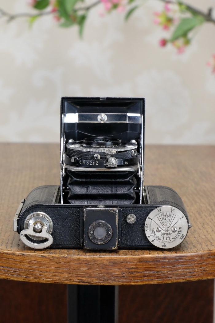 Rare 1931 Nagel Vollenda with desirable LEITZ ELMAR, Freshly Serviced! - Nagel- Petrakla Classic Cameras