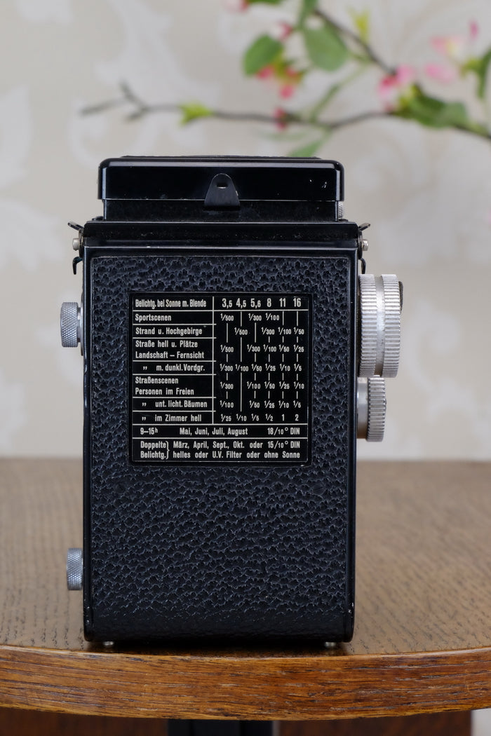 SUPERB! 1937 Rolleicord. CLA’d Freshly Serviced! - Frank & Heidecke- Petrakla Classic Cameras