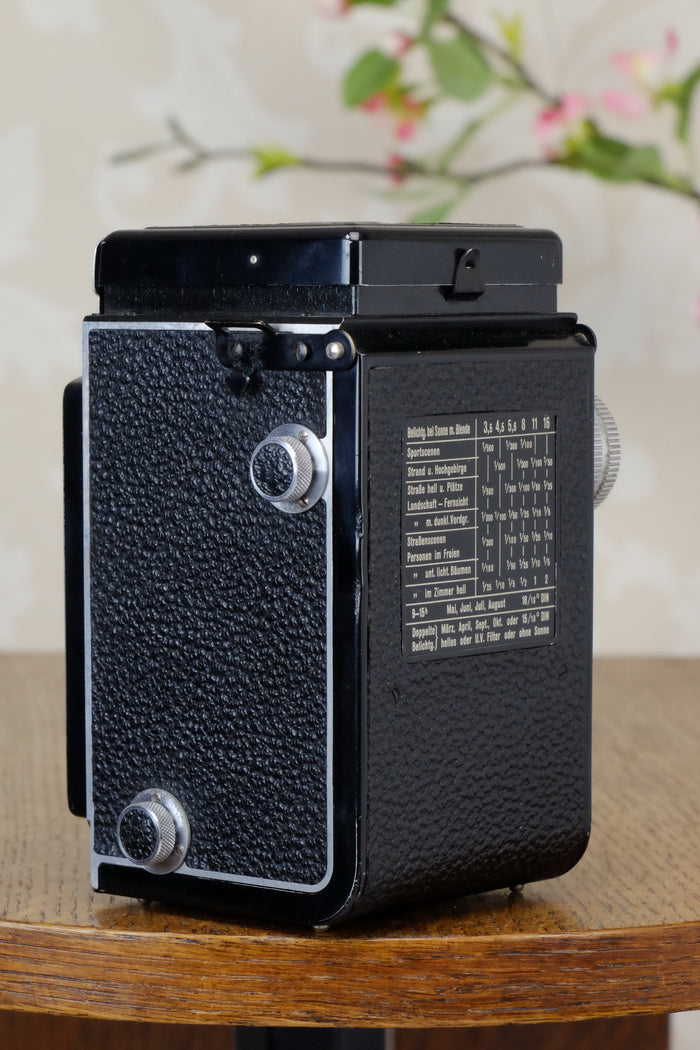 SUPERB! 1937 Rolleicord. CLA’d Freshly Serviced! - Frank & Heidecke- Petrakla Classic Cameras