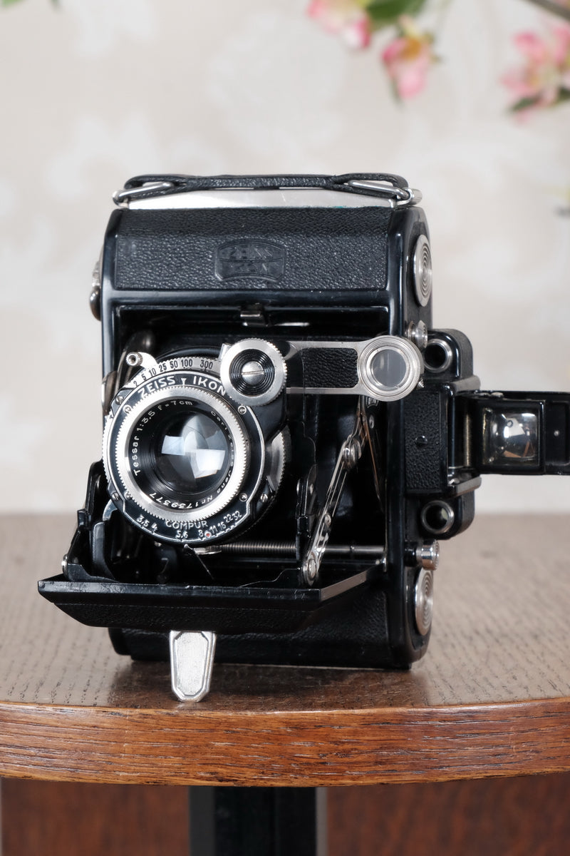 1936 ZEISS-IKON SUPER IKONTA A, 6x4.5, Tessar lens, CLA’d, Freshly Serviced! - Zeiss-Ikon- Petrakla Classic Cameras