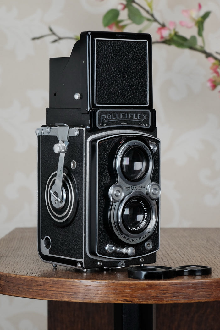 SUPERB! 1937 Rolleiflex Automat, Freshly Serviced, CLA’d - Frank & Heidecke- Petrakla Classic Cameras