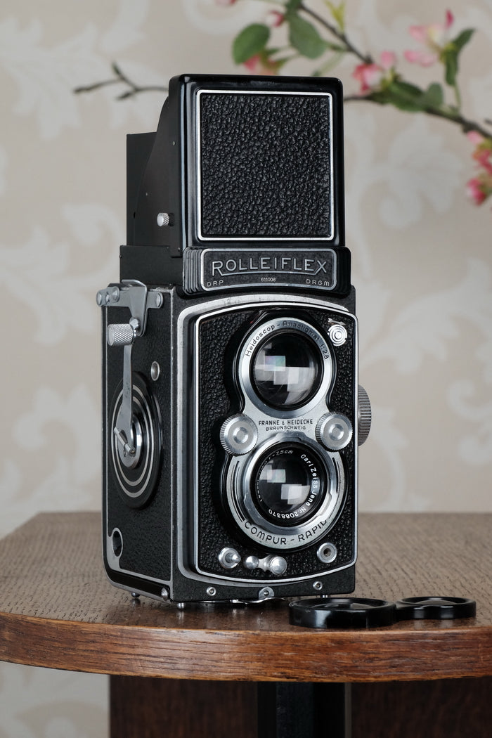 SUPERB! 1937 Rolleiflex Automat, Freshly Serviced, CLA’d - Frank & Heidecke- Petrakla Classic Cameras