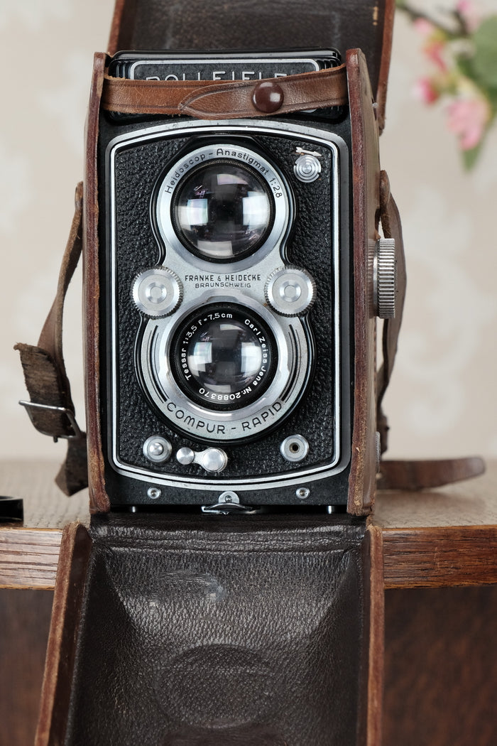 SUPERB! 1937 Rolleiflex Automat, Freshly Serviced, CLA’d - Frank & Heidecke- Petrakla Classic Cameras