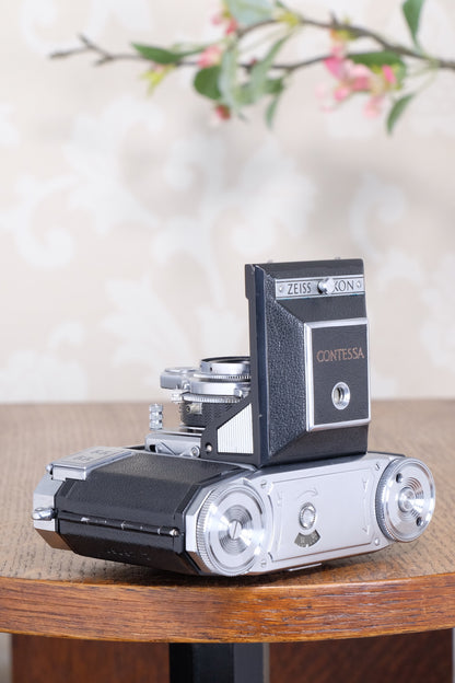 Near Mint! 1952 Zeiss Ikon Contessa 533/24 with case CLA'd, Freshly serviced!