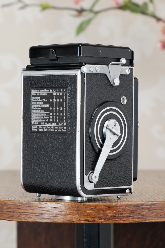 SUPERB! 1937 Rolleiflex Automat, Freshly Serviced, CLA’d - Frank & Heidecke- Petrakla Classic Cameras