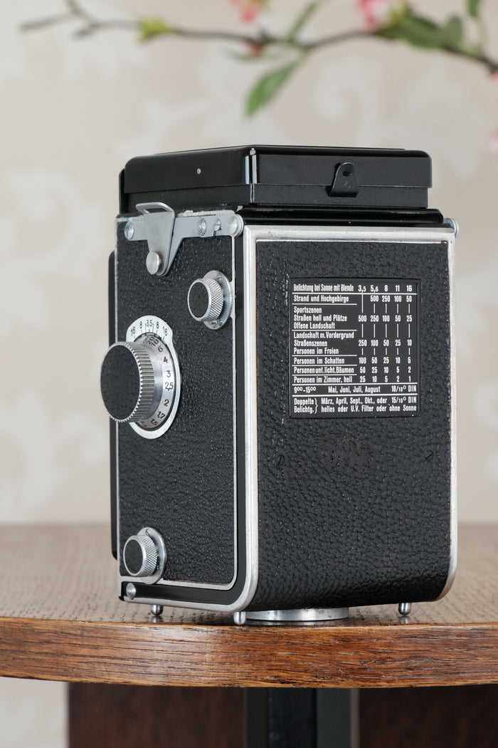 SUPERB! 1937 Rolleiflex Automat, Freshly Serviced, CLA’d - Frank & Heidecke- Petrakla Classic Cameras