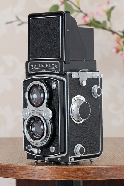 SUPERB! 1937 Rolleiflex Automat, Freshly Serviced, CLA’d - Frank & Heidecke- Petrakla Classic Cameras