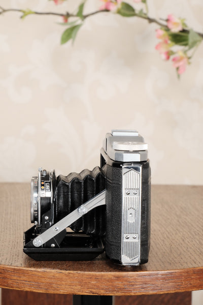 Superb, circa 1955 Zeiss-Ikon 6x6 Folding Camera, CLA'd, Freshly Serviced! - Zeiss-Ikon- Petrakla Classic Cameras