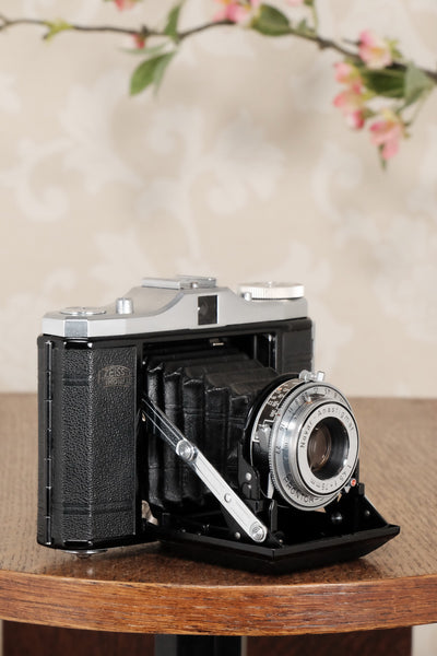 Superb, circa 1955 Zeiss-Ikon 6x6 Folding Camera, CLA'd, Freshly Serviced! - Zeiss-Ikon- Petrakla Classic Cameras