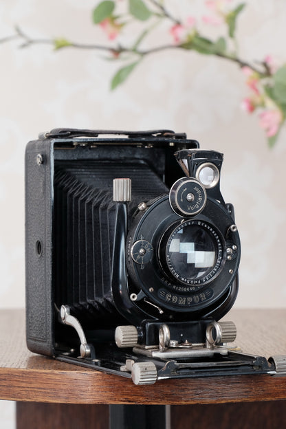 1927 Voigtlander Bergheil Camera with HELIAR LENS! Freshly serviced CLA’d - Voigtlander- Petrakla Classic Cameras