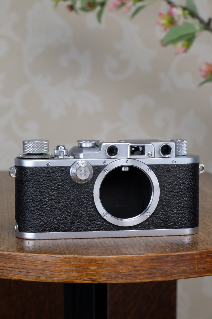 1938 Leitz Leica body, CLA'd, Freshly Serviced! - Leitz- Petrakla Classic Cameras