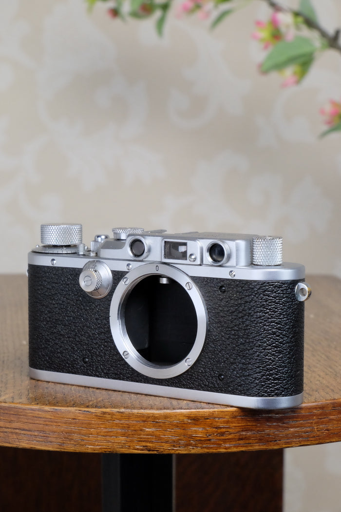 1938 Leitz Leica body, CLA'd, Freshly Serviced! - Leitz- Petrakla Classic Cameras