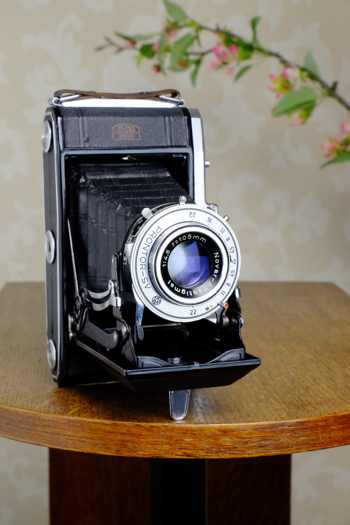 Excellent! 1955 6x9 Zeiss-Ikon Nettar, CLA'd, Freshly Serviced! - Zeiss-Ikon- Petrakla Classic Cameras