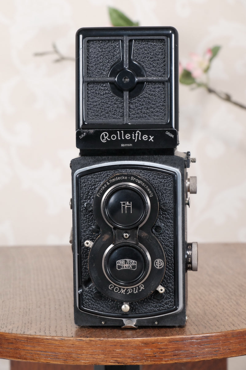 1934 Old Standard Rolleiflex, Freshly Serviced, CLA’d - Frank & Heidecke- Petrakla Classic Cameras