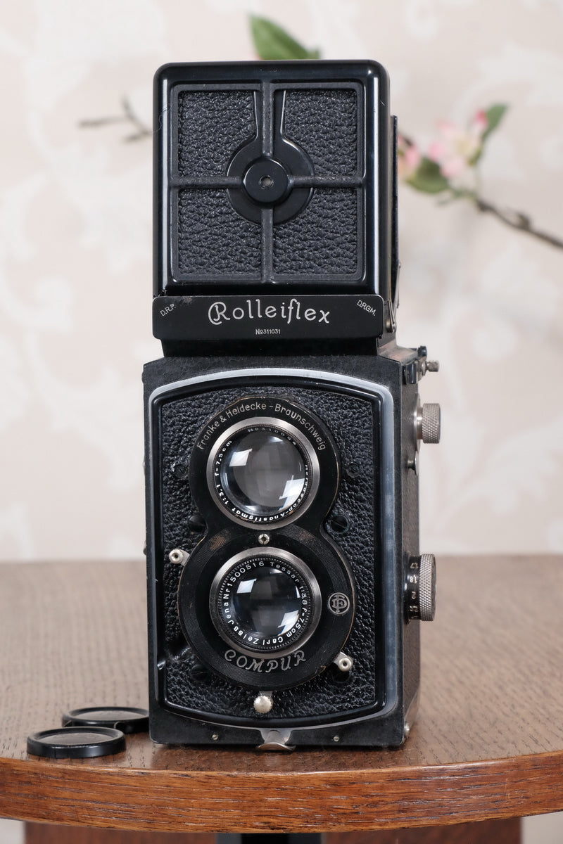 1934 Old Standard Rolleiflex, Freshly Serviced, CLA’d - Frank & Heidecke- Petrakla Classic Cameras