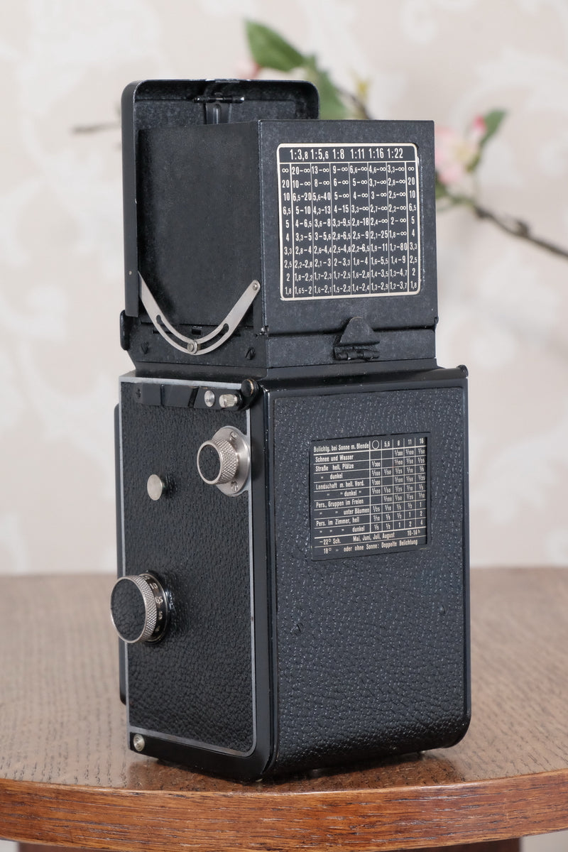 1934 Old Standard Rolleiflex, Freshly Serviced, CLA’d - Frank & Heidecke- Petrakla Classic Cameras