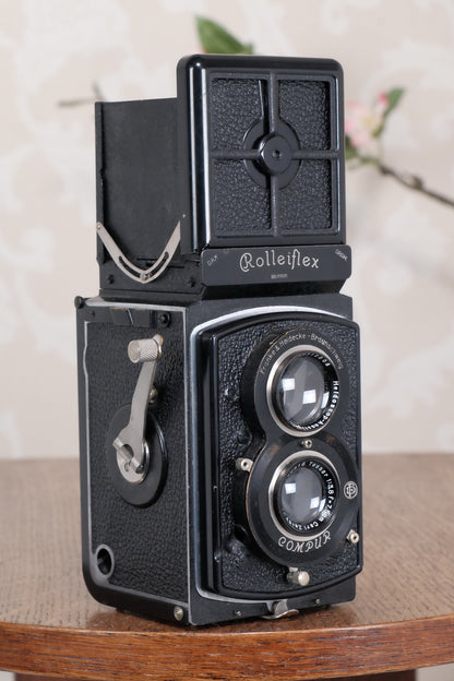 1934 Old Standard Rolleiflex, Freshly Serviced, CLA’d - Frank & Heidecke- Petrakla Classic Cameras