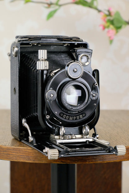 Excellent! 1929 Voigtlander Bergheil Camera with HELIAR LENS! Freshly serviced CLA’d - Voigtlander- Petrakla Classic Cameras