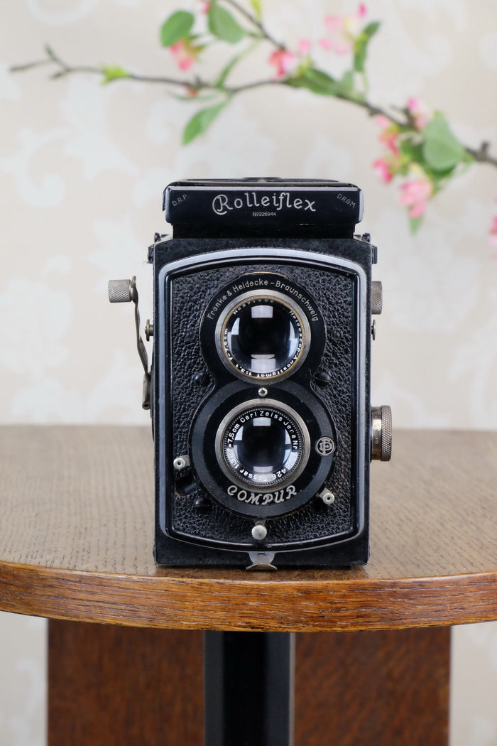 1932 Old Standard Rolleiflex, Freshly Serviced, CLA’d - Frank & Heidecke- Petrakla Classic Cameras