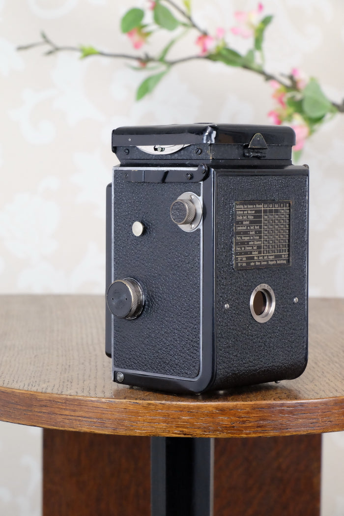 1932 Old Standard Rolleiflex, Freshly Serviced, CLA’d - Frank & Heidecke- Petrakla Classic Cameras