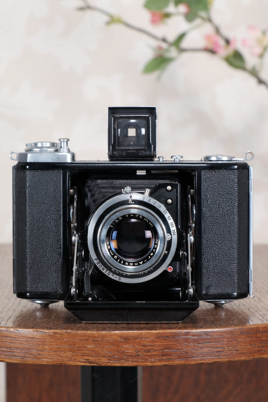 Superb! 1952 Zeiss Ikon Ikonta, Freshly Serviced, CLA'd! - Zeiss-Ikon- Petrakla Classic Cameras