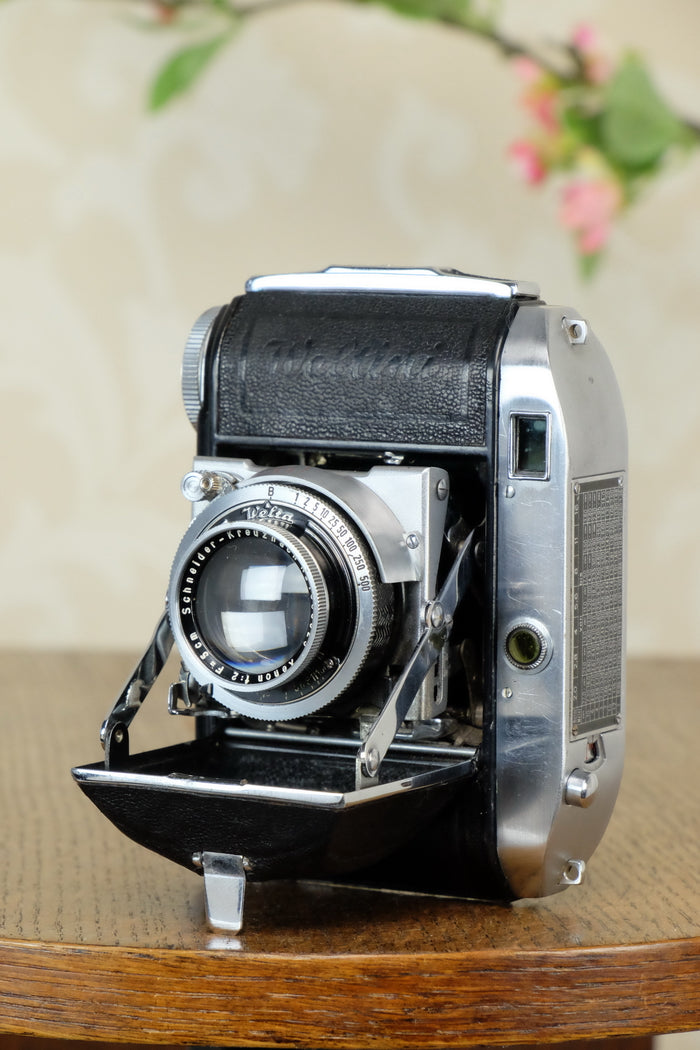 SUPERB!  1938 Welta Weltini, 35mm Rangefinder Camera, CLA'd, Freshly Serviced! - Welta- Petrakla Classic Cameras