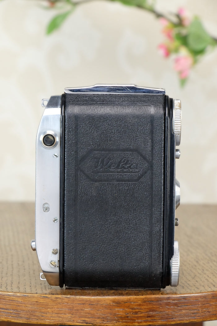 SUPERB!  1938 Welta Weltini, 35mm Rangefinder Camera, CLA'd, Freshly Serviced! - Welta- Petrakla Classic Cameras