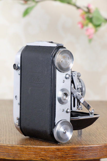 SUPERB!  1938 Welta Weltini, 35mm Rangefinder Camera, CLA'd, Freshly Serviced! - Welta- Petrakla Classic Cameras