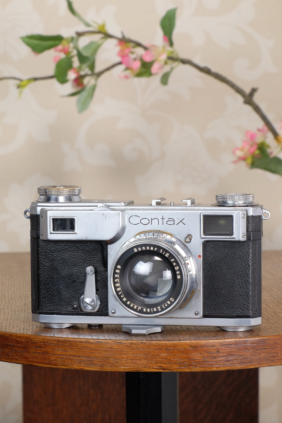 1936 Zeiss Ikon Contax II Rangefinder Camera & Zeiss Sonnar lens, CLA'd, Freshly Serviced!