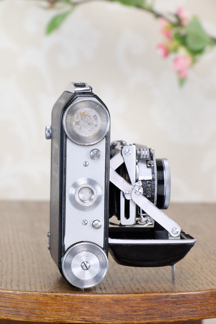 SUPERB!  1938 Welta Weltini, 35mm Rangefinder Camera, CLA'd, Freshly Serviced! - Welta- Petrakla Classic Cameras