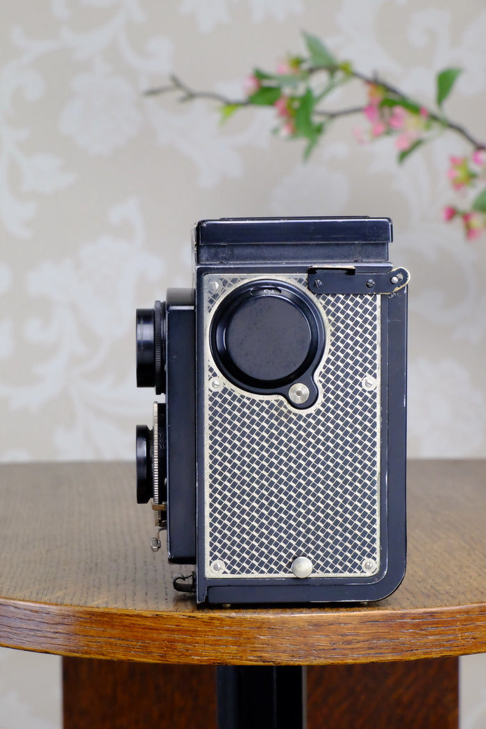 1934 Art-Deco Nickel-plated Rolleicord CLA’d Freshly Serviced! - Frank & Heidecke- Petrakla Classic Cameras