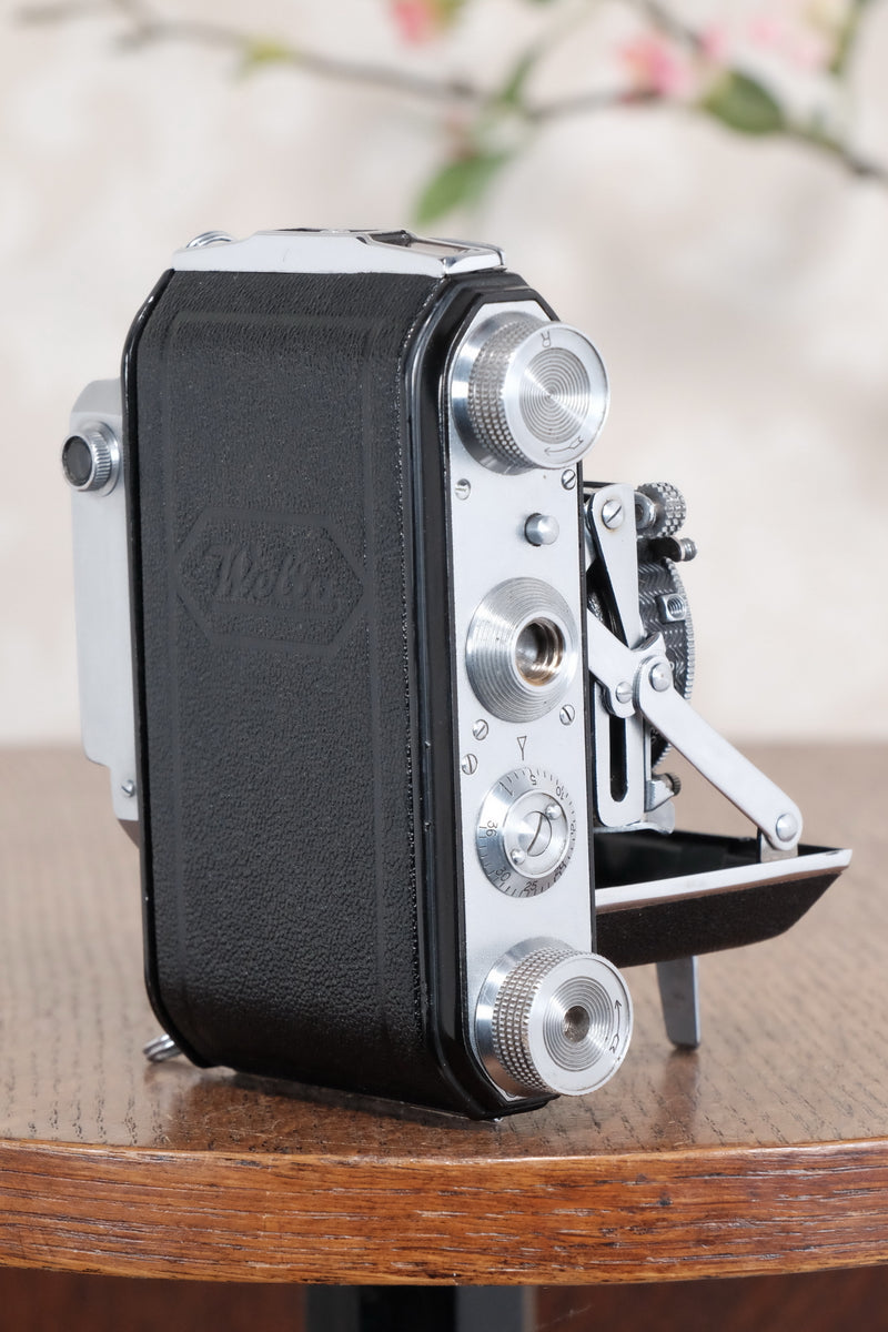 SUPERB!  1938 Welta Weltini, 35mm Rangefinder Camera, CLA'd, Freshly Serviced! - Welta- Petrakla Classic Cameras