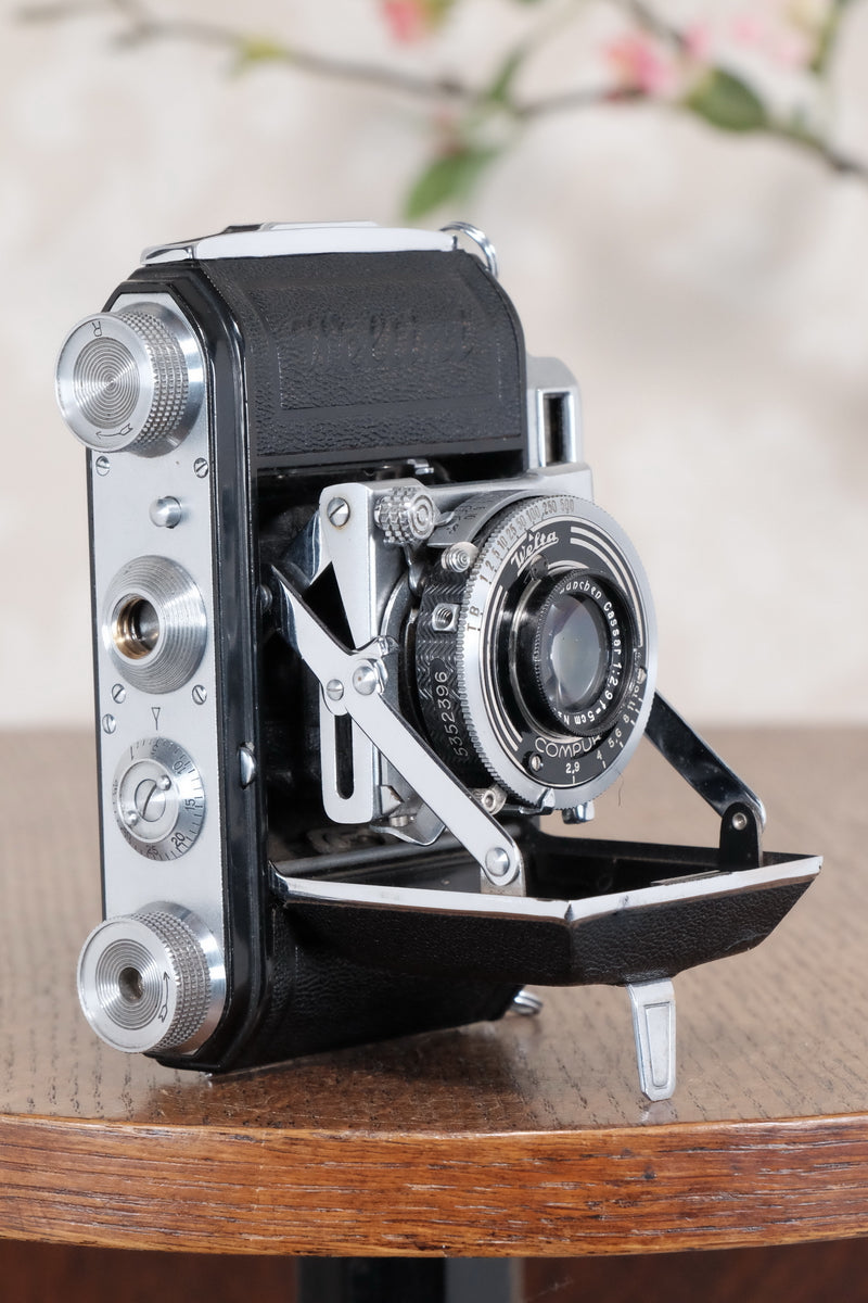 SUPERB!  1938 Welta Weltini, 35mm Rangefinder Camera, CLA'd, Freshly Serviced! - Welta- Petrakla Classic Cameras